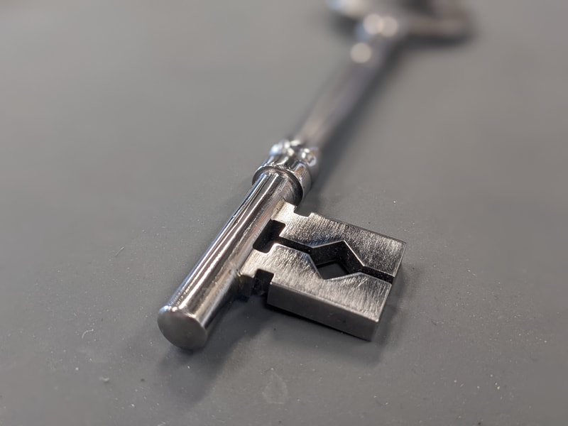 Denbigh Locksmiths Hand Made Warded church keys